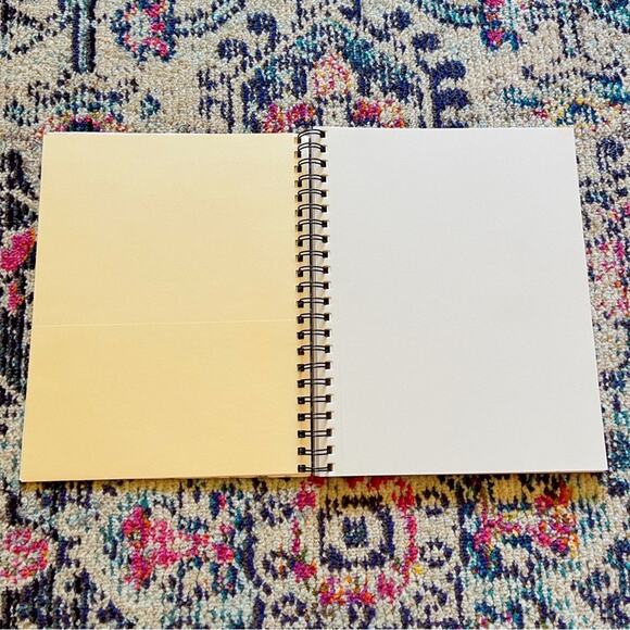 11 in x 8.5 in // Artist Sketch Diary Spiral Bound Notepad 🩵 - Picture 3 of 4